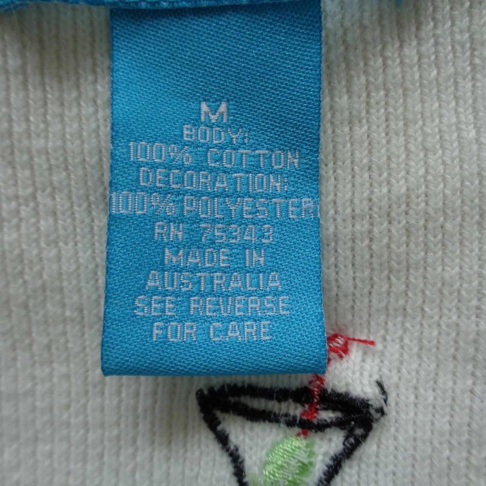 Alexandra Bartlett Martini Glass Sweater Medium - Picture 4 of 4